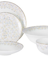 Обеденный набор 21 предмет Перламутр