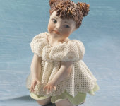 Фарфоровая кукла "Виолетта", Sibania