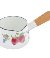 Ковшик эмалированный "Фрукты" 0,75л, Ejiry