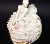 Статуэтка "Дама в платье", Porcellane Principe