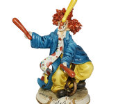 Статуэтка "Клоун с кеглями",  Venere Porcellane d'Arte