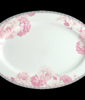 Блюдо овальное "Пион", 31 см, Royal Aurel