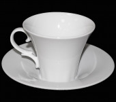 Набор из 6-ти чайных пар (12 предметов), цвет: белый, упаковка: подарочная, 200 ml J06-003WH-12T/W