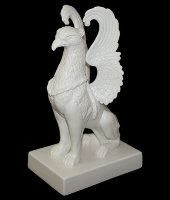 Статуэтка "Гриффон сидящий на подставке", Ceramiche Dal Pra