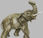 Статуэтка "Маленький слонёнок", Porcellane Principe