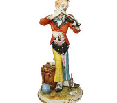 Статуэтка "Клоун со скрипкой", La Medea
