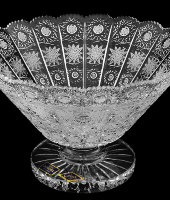 Салатник на ножке 26 см, хрусталь, Aurum Crystal s.r.o.