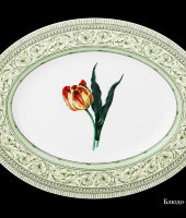 Блюдо овальное "Эпл Би", 28 см, Hankook Prouna