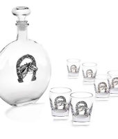 Набор для водки "Лошадь с подковой", Chinelli 