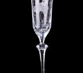 Бокалы для шампанского "Монроз", набор 6 шт, хрусталь, Arnstadt Kristall