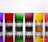 Хрустальные стаканы для сока "Венедиг", набор 6 шт, Arnstadt Kristall
