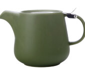 Чайник с ситечком Оттенки (оливковый) в инд.упаковке