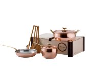 Набор медной посуды 8 предметов, Historia decor, Ruffoni