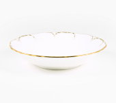 Набор салатников "Белый с золотом", 16 см, Narumi