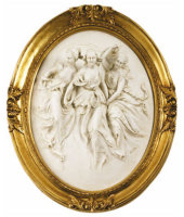 Барельеф "Три грации", Porcellane Principe