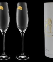 Бокалы для шампанского "Свадебные и парные наборы - Wedding Set" (2 шт.), Rona 