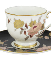 Чашка с блюдцем "Мирей чёрный", Narumi