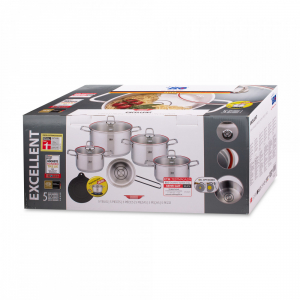 Набор посуды 9 предметов Excellent, ELO, Германия item