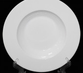 Набор из 6-ти тарелок д/первого, цвет: белый, d 23cm J06-003WH-PL4/W