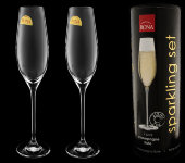Бокалы для шампанского "Свадебные и парные наборы - Sparkling set" (2 шт.), Rona 