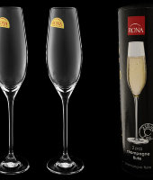 Бокалы для шампанского "Свадебные и парные наборы - Sparkling set" (2 шт.), Rona 