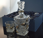 Набор для виски "Glacier" платина, в подарочной коробке, Bohemia Jihlava
