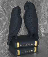 Статуэтка "Сова на книгах", Ceramiche Dal Pra 