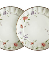 Набор из 2-х десертных тарелок Флёр