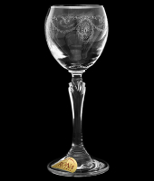 Рюмка для ликера "Вензеля серебристые", набор 6 шт, Rona