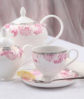 Чайный сервиз "Пион" на 6 персон, Royal Aurel