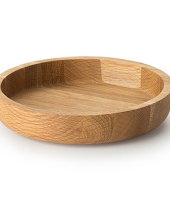 Сервировочная ваза 20см, дуб, Continenta