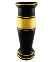 Ваза чёрная 41 см, Egermann