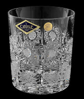 Набор стаканов для виски "Классика", 6 шт, хрусталь, Aurum Crystal s.r.o.