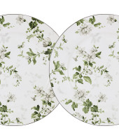 Набор из 2-х закусочных тарелок Веста в подарочной упаковке