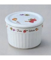 Банка для сыпучих продуктов "Фрукты" 8см, Ejiry