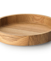 Сервировочная ваза 25см, дуб, Continenta