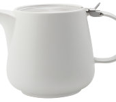 Чайник с ситечком 1.2л Оттенки (белый) в инд.упаковке