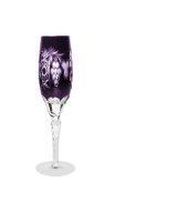 Фужер для шампанского "Сased crystal - Grape", Ajka Crystal  