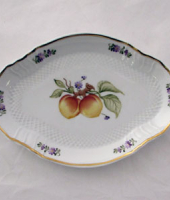 Овальная тарелка, Hollohaza Porcelain 