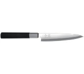Нож Yanagiba Deba, Васаби black, 15,5 см, KAI