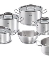 Набор посуды Fissler, серия Original pro collection, 5 пр. + пароварка (подарок)