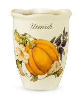 Банка-подставка под кухонные инструменты Тыква