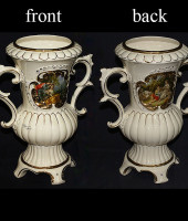 Ваза "Эпоха Рококо" с 2-мя ручками, 38 см, Ceramiche Ferraro