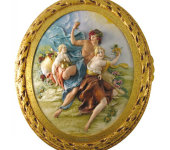 Барельеф "Бахус и Ариана", Porcellane Principe