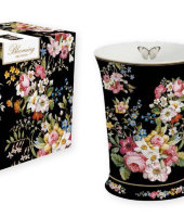 Кружка Цветочный карнавал, тёмная