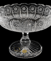 Салатник на ножке 18 см, хрусталь, Aurum Crystal s.r.o.