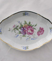 Овальная тарелка, Hollohaza Porcelain 