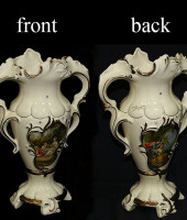 Ваза "Эпоха Рококо" с 4-мя ручками, 40 см, Ceramiche Ferraro
