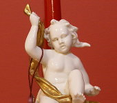Подсвечник "Ангел с лентой" (мальчик), Porcellane Principe