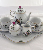 Чайный сервиз "Тет-а-тет", Hollohaza Porcelain 